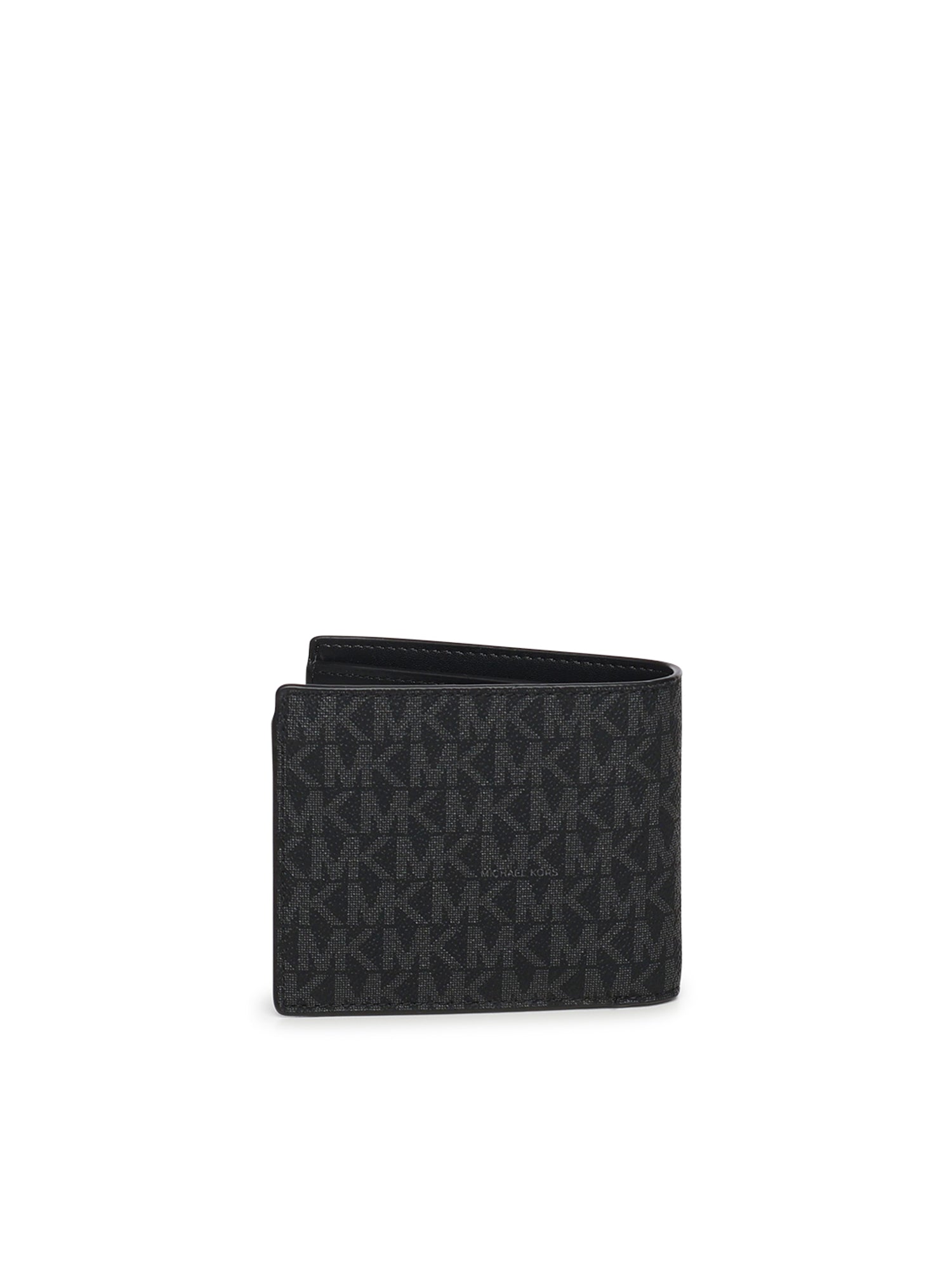Portafoglio a libro Harrison con logo<BR/> 39F9LGYF3B 001 MICHAEL MICHAEL KORS 