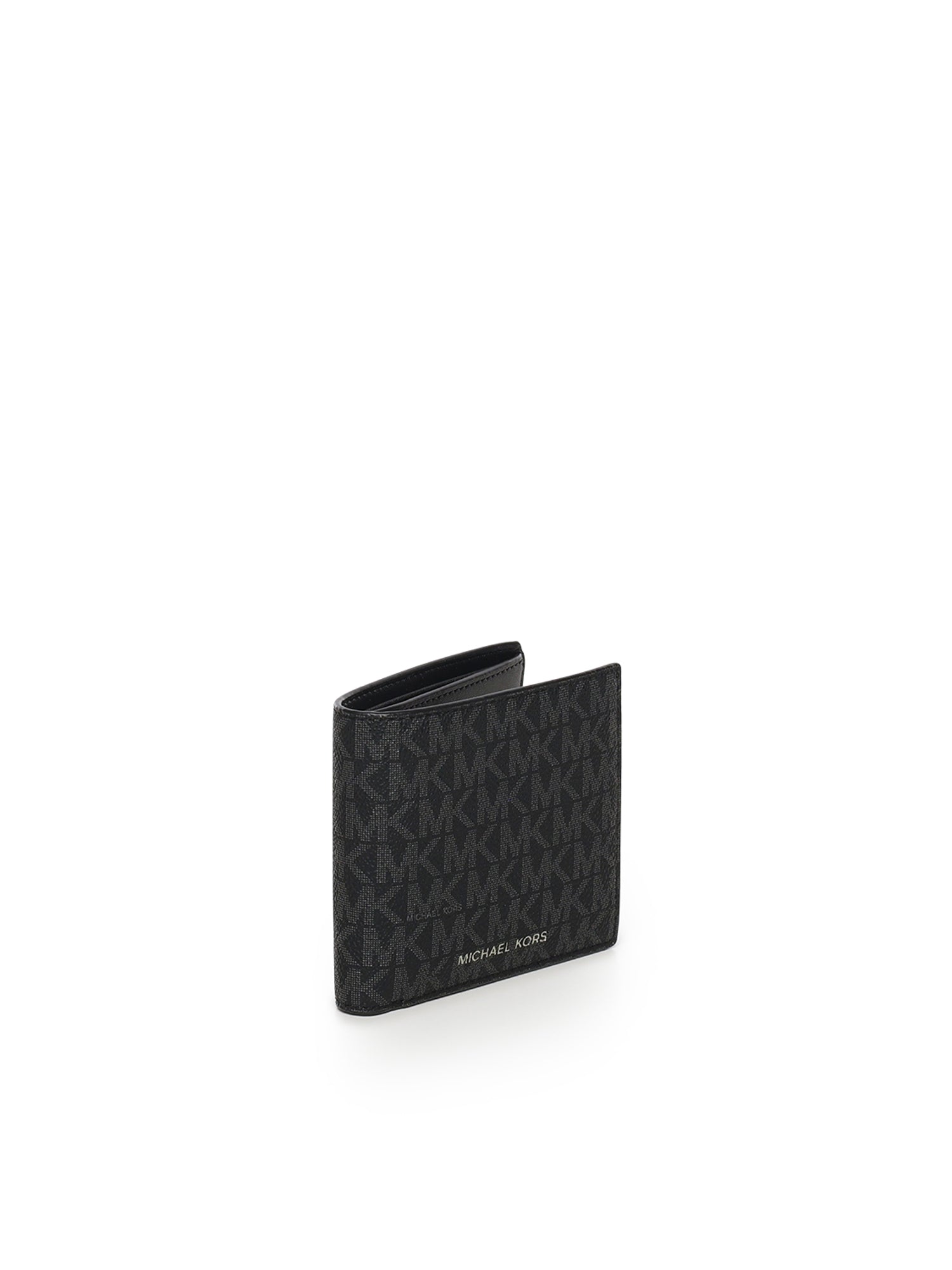 Portafoglio Greyson con logo 39F9LGYF5P 001 MICHAEL MICHAEL KORS 