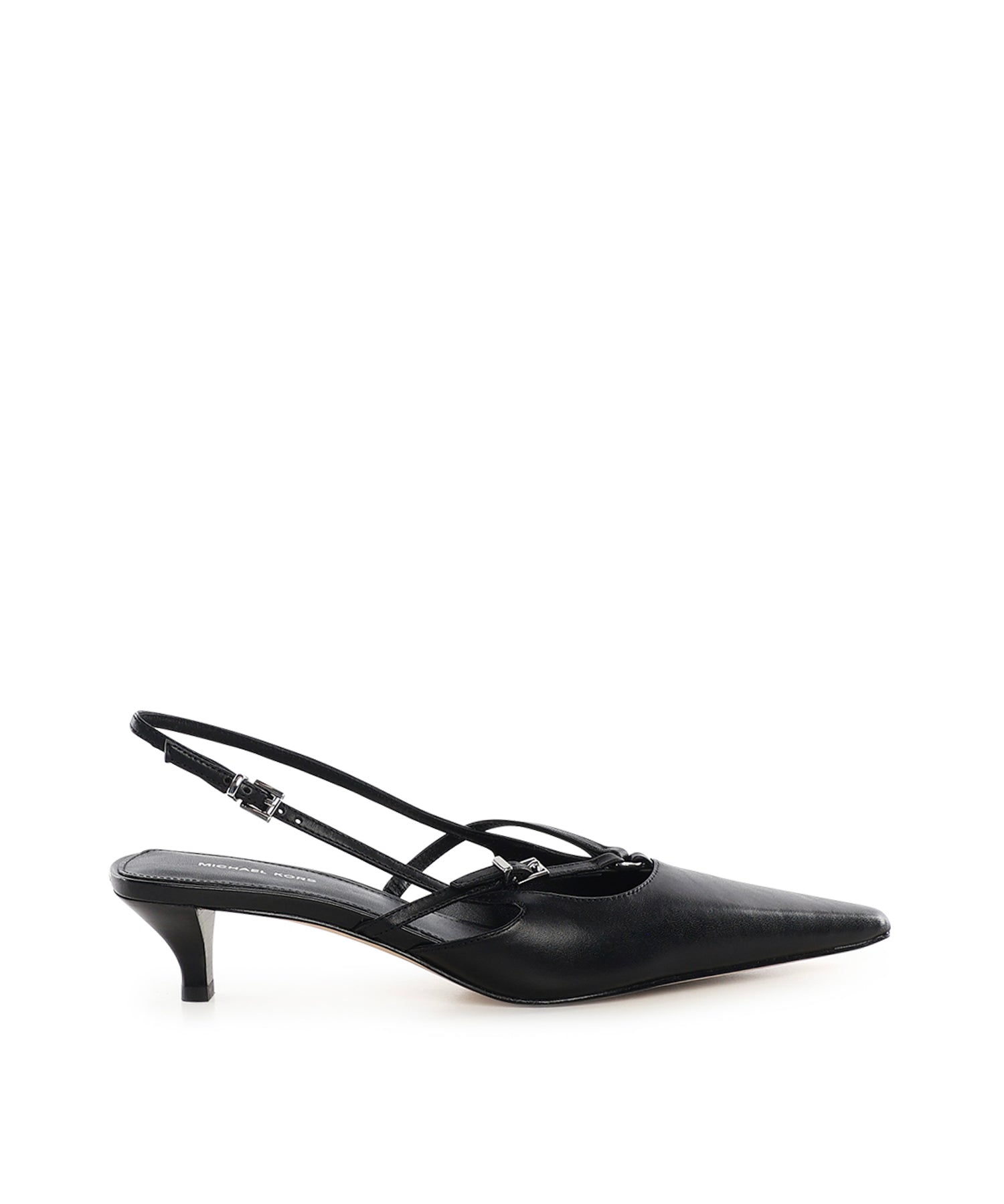 Décolleté slingback Selina in pelle 40F5SLMP2L 001 MICHAEL MICHAEL KORS 