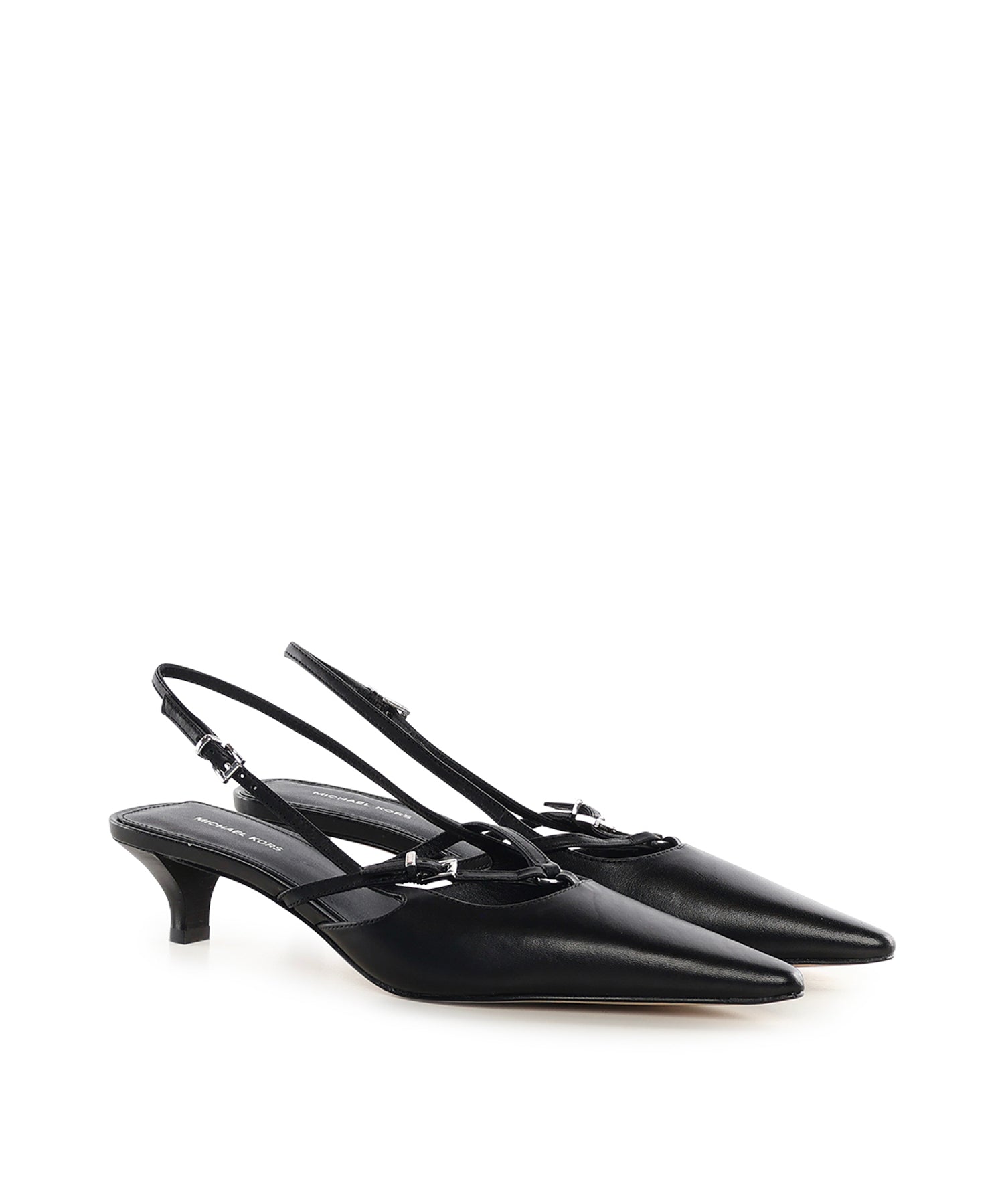 Décolleté slingback Selina in pelle 40F5SLMP2L 001 MICHAEL MICHAEL KORS 