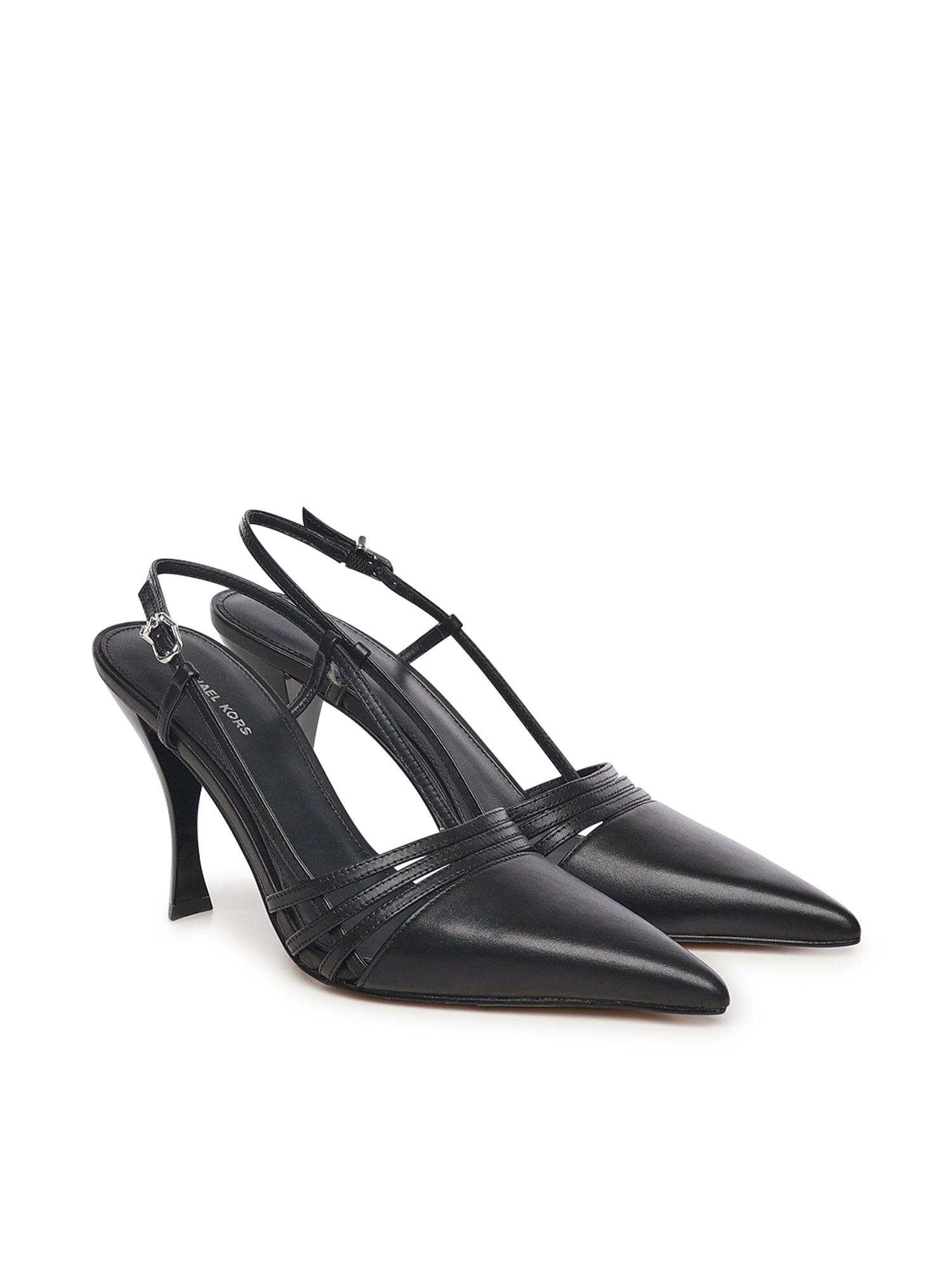 Slingback Haisley in pelle 40T5HSHP1L 001 MICHAEL MICHAEL KORS 