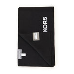 Sciarpa con logo lettering MKMC542078 001 MICHAEL MICHAEL KORS 