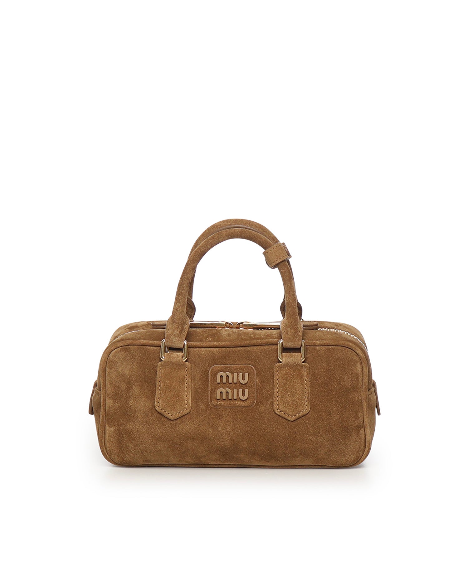 Bauletto Arcadie in pelle scamosciata 5BB142 2CS4F0393 MIU MIU 