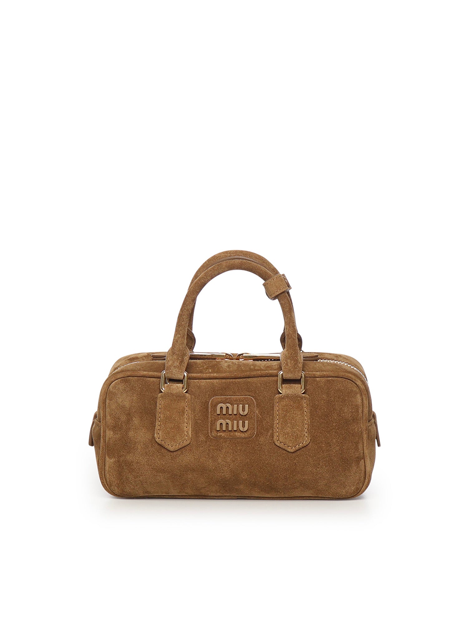 Bauletto Arcadie in pelle scamosciata 5BB142 2CS4F0393 MIU MIU 