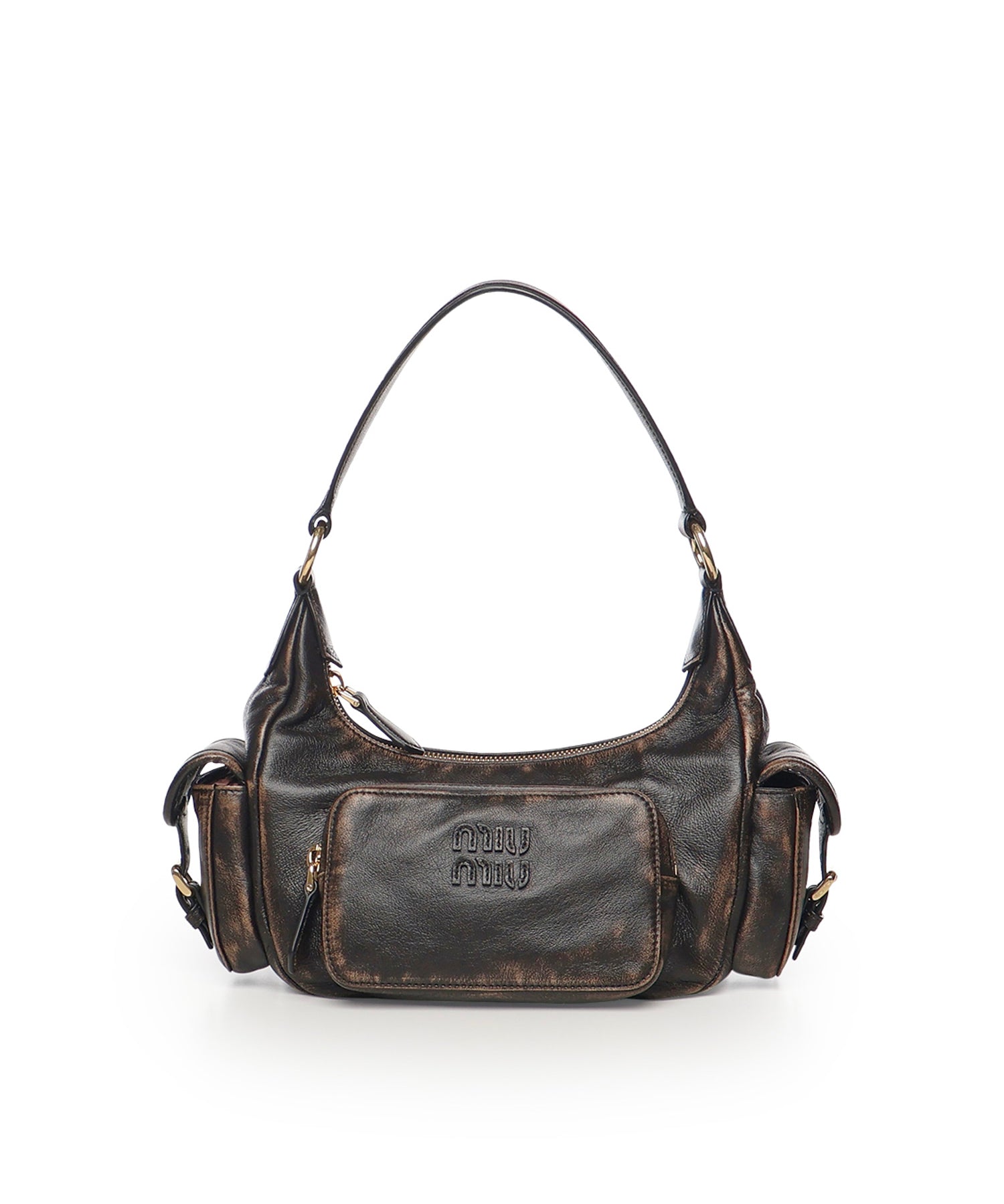 Borsa pocket in nappa 5BC188 AF8TF0201 MIU MIU 