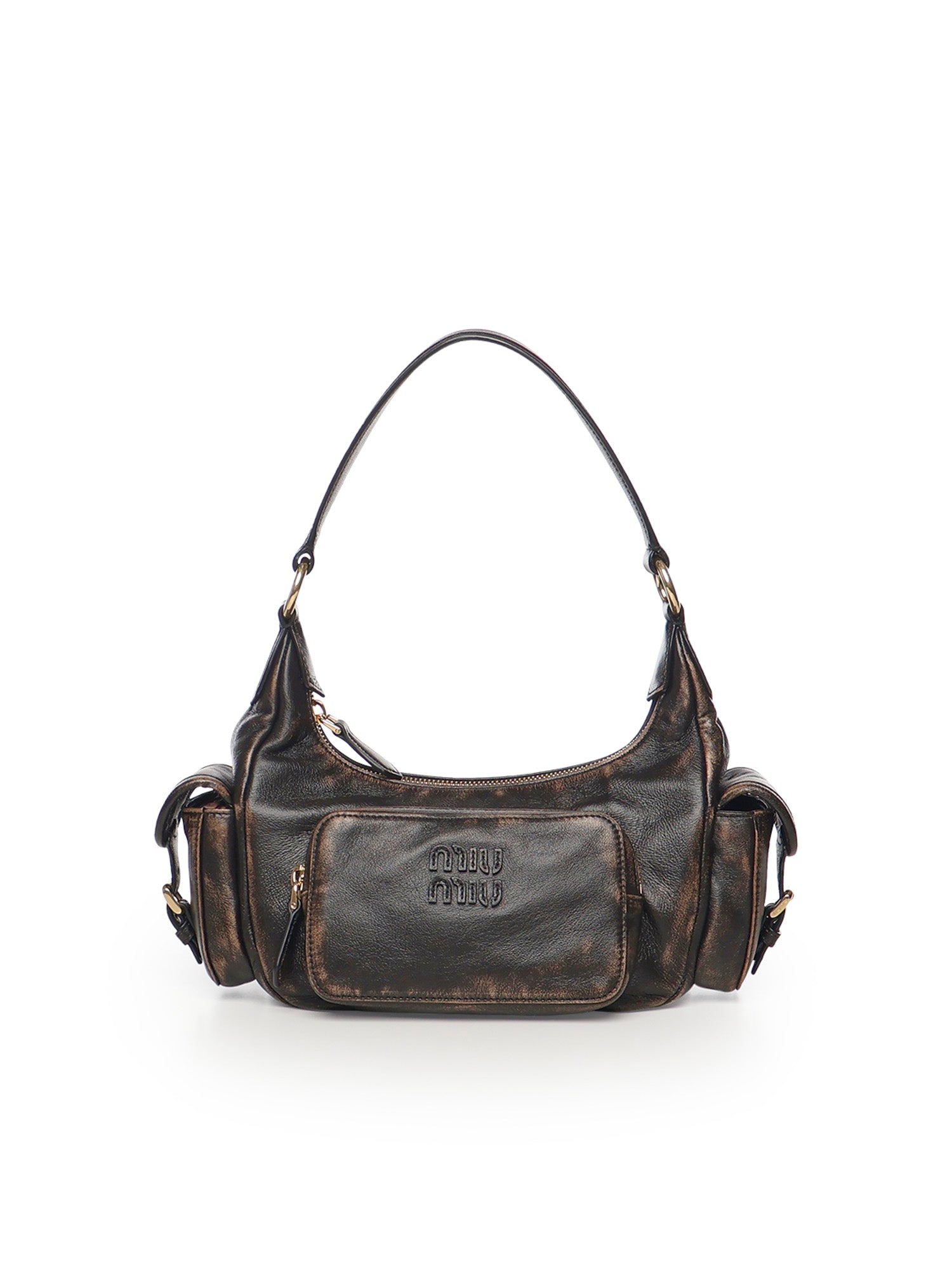 Borsa pocket in nappa 5BC188 AF8TF0201 MIU MIU 