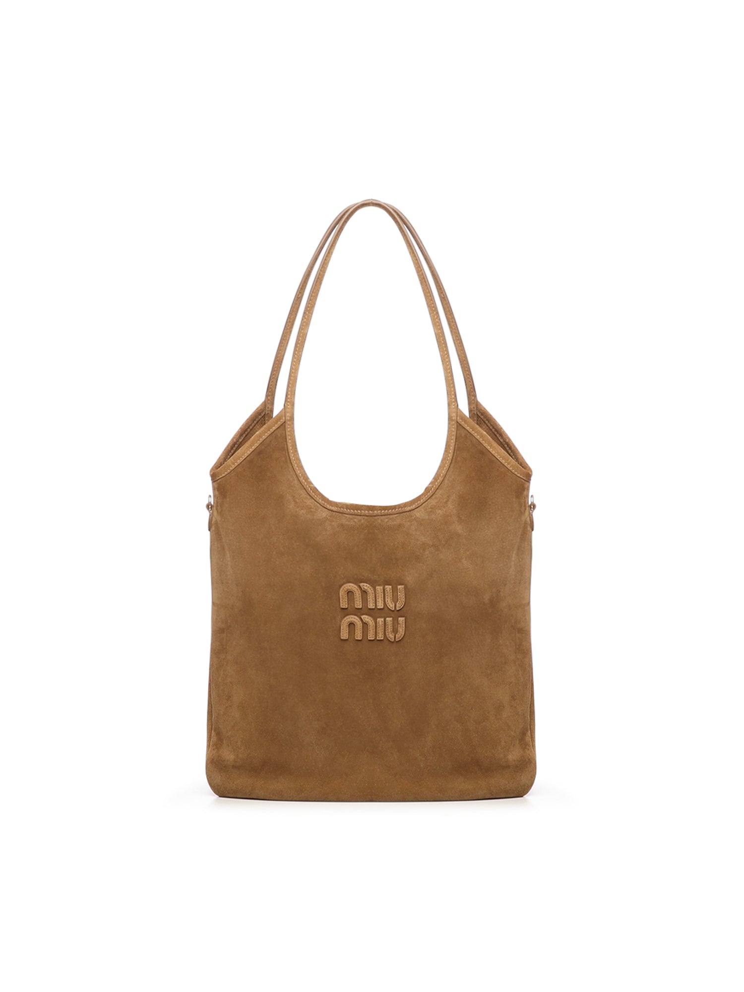Borsa Ivy in pelle scamosciata 5BG231 2CSSF0393 MIU MIU 