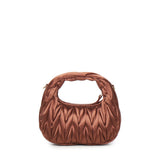 Mini bag Wander in raso trapuntato 5BP078 2BD8F0324 MIU MIU 