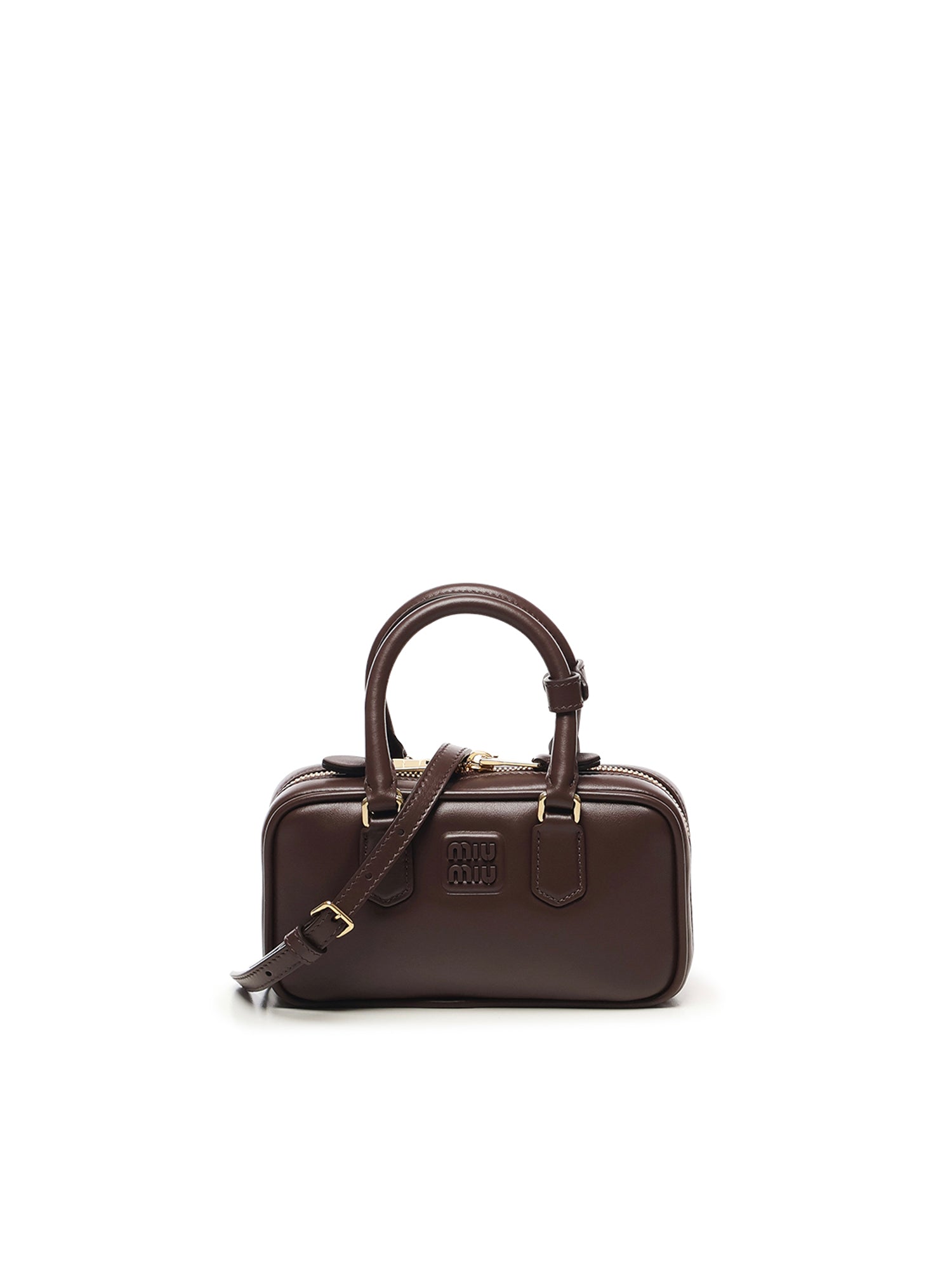 Mini borsa Arcadie in pelle 5BP088 ACR3F0NBL MIU MIU 