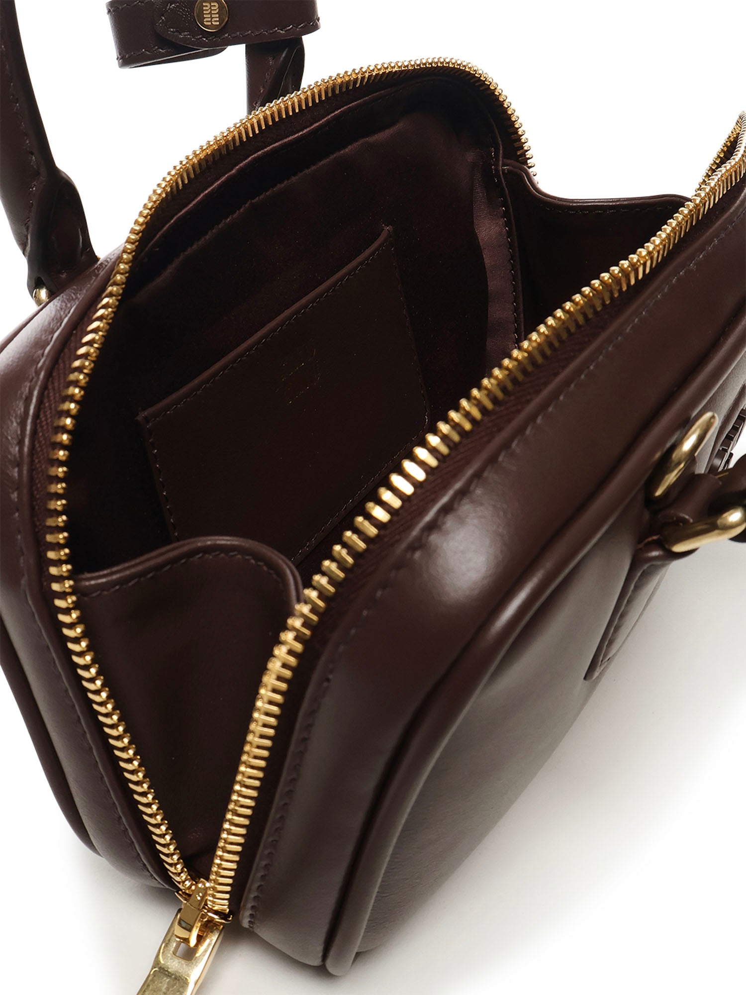 Mini borsa Arcadie in pelle 5BP088 ACR3F0NBL MIU MIU 