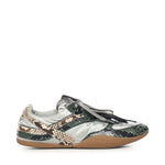 Sneakers Gymnasium in tessuto tecnico e Ayers stampa pitone 5E428E 3ZL4F04UJ MIU MIU 