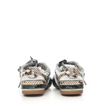 Sneakers Gymnasium in tessuto tecnico e Ayers stampa pitone 5E428E 3ZL4F04UJ MIU MIU 
