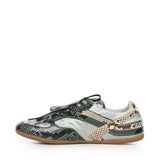 Sneakers Gymnasium in tessuto tecnico e Ayers stampa pitone 5E428E 3ZL4F04UJ MIU MIU 