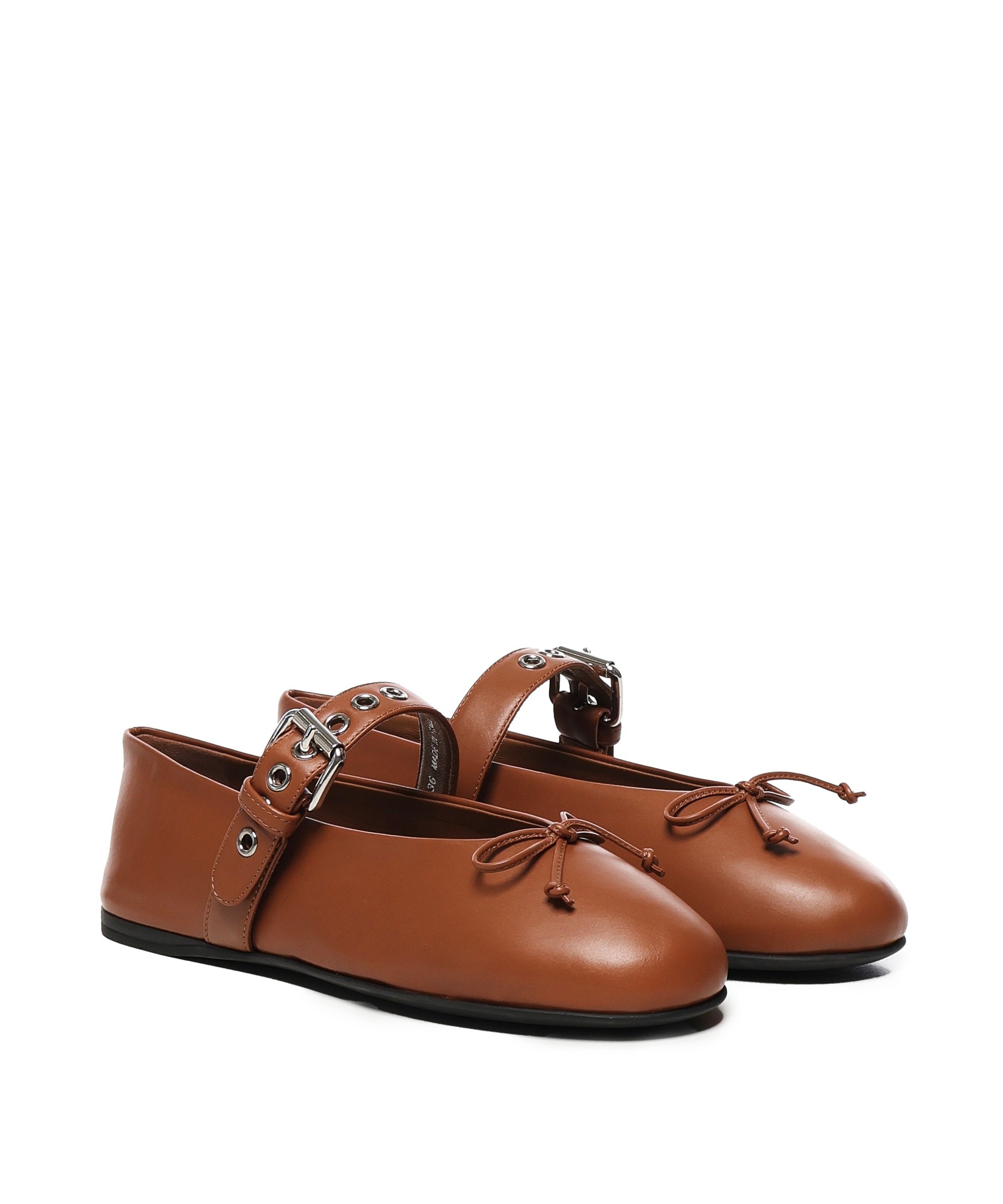 Ballerine in pelle 5F210E 70F0046 MIU MIU 