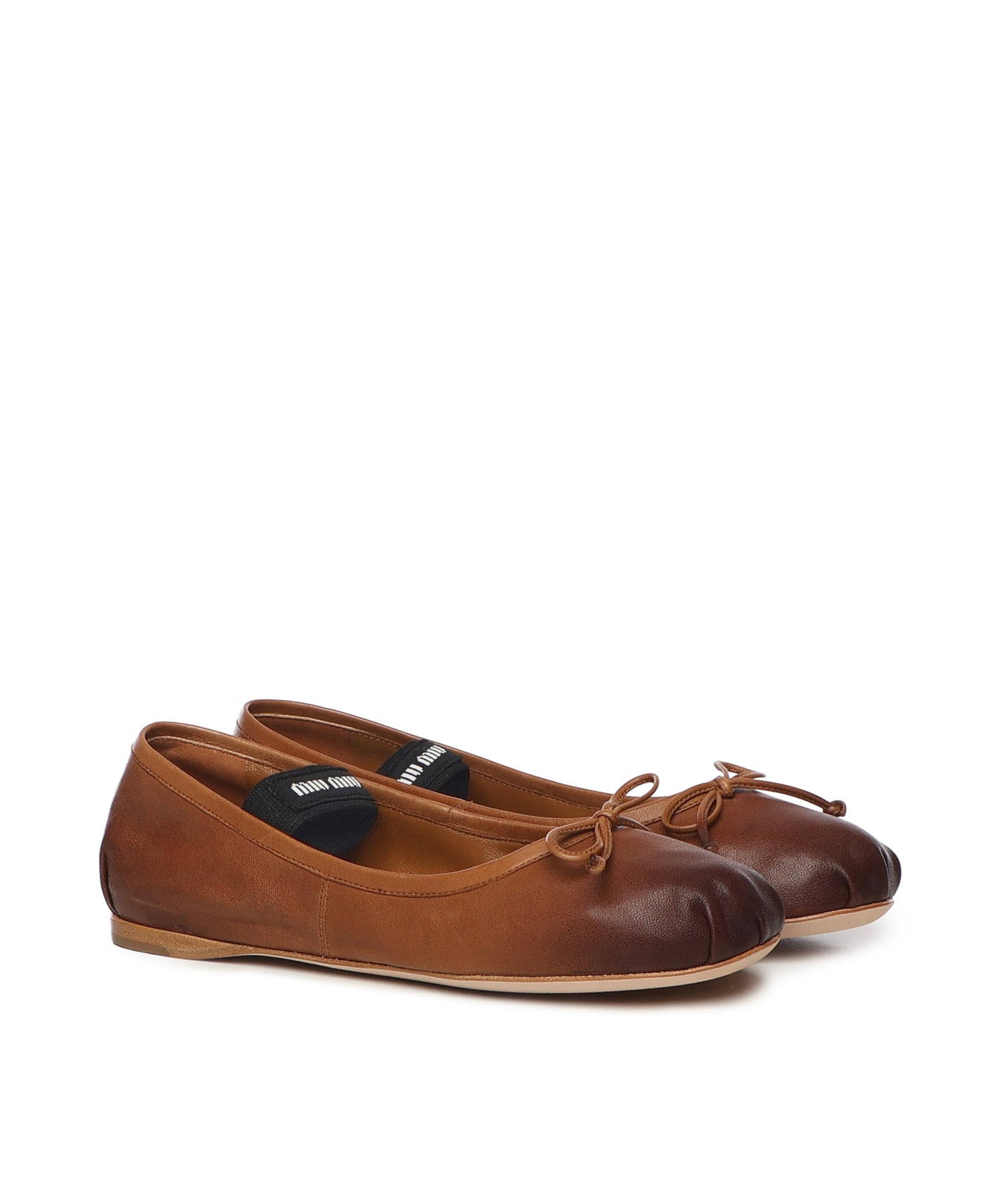 Ballerine in pelle 5F507E 38F098L MIU MIU 