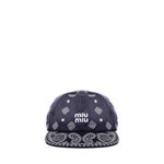 Cappello da baseball con logo 5HC369 2IC9F022X MIU MIU 