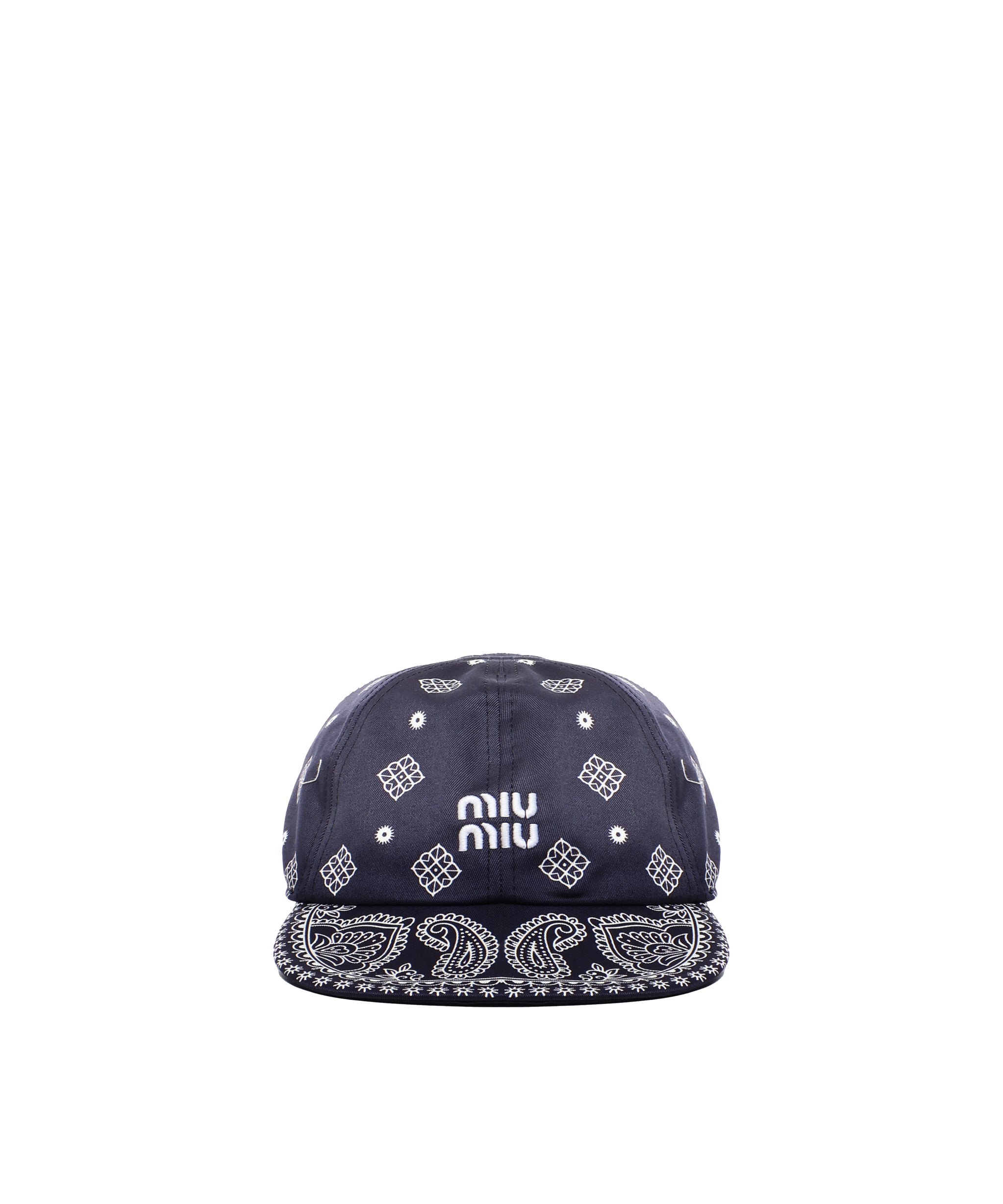 Cappello da baseball con logo 5HC369 2IC9F022X MIU MIU 
