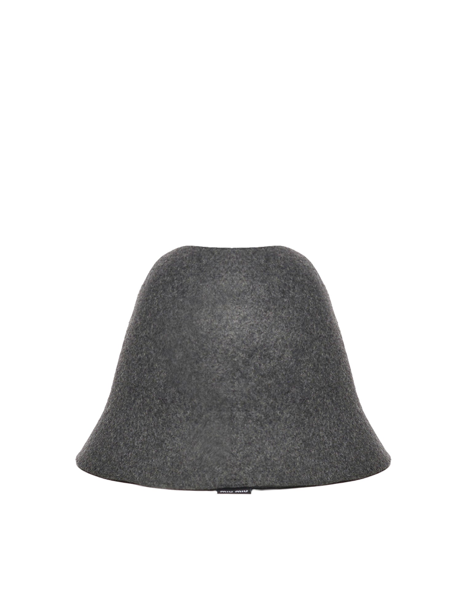Cappello cilindrico in lana 5HC425 2DUFF0684 MIU MIU 