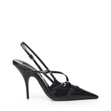 Slingback in vernice con fibbie 5I013E 069F0002 MIU MIU 