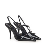 Slingback in vernice con fibbie 5I013E 069F0002 MIU MIU 