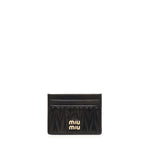 Portacarte in nappa matelassé 5MC076 AF6QF0201 MIU MIU 