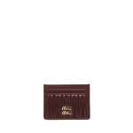 Portacarte in nappa matelassé 5MC076 AFPPF0007 MIU MIU 
