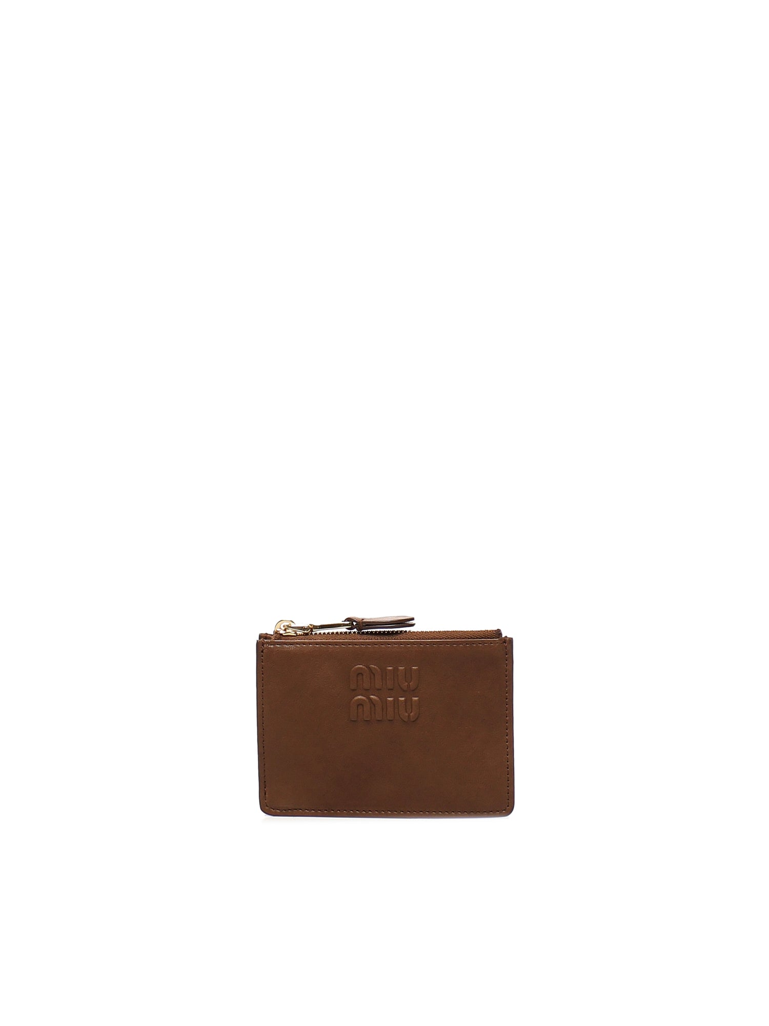 Portacarte in nappa 5MC93M AEFXF0316 MIU MIU 