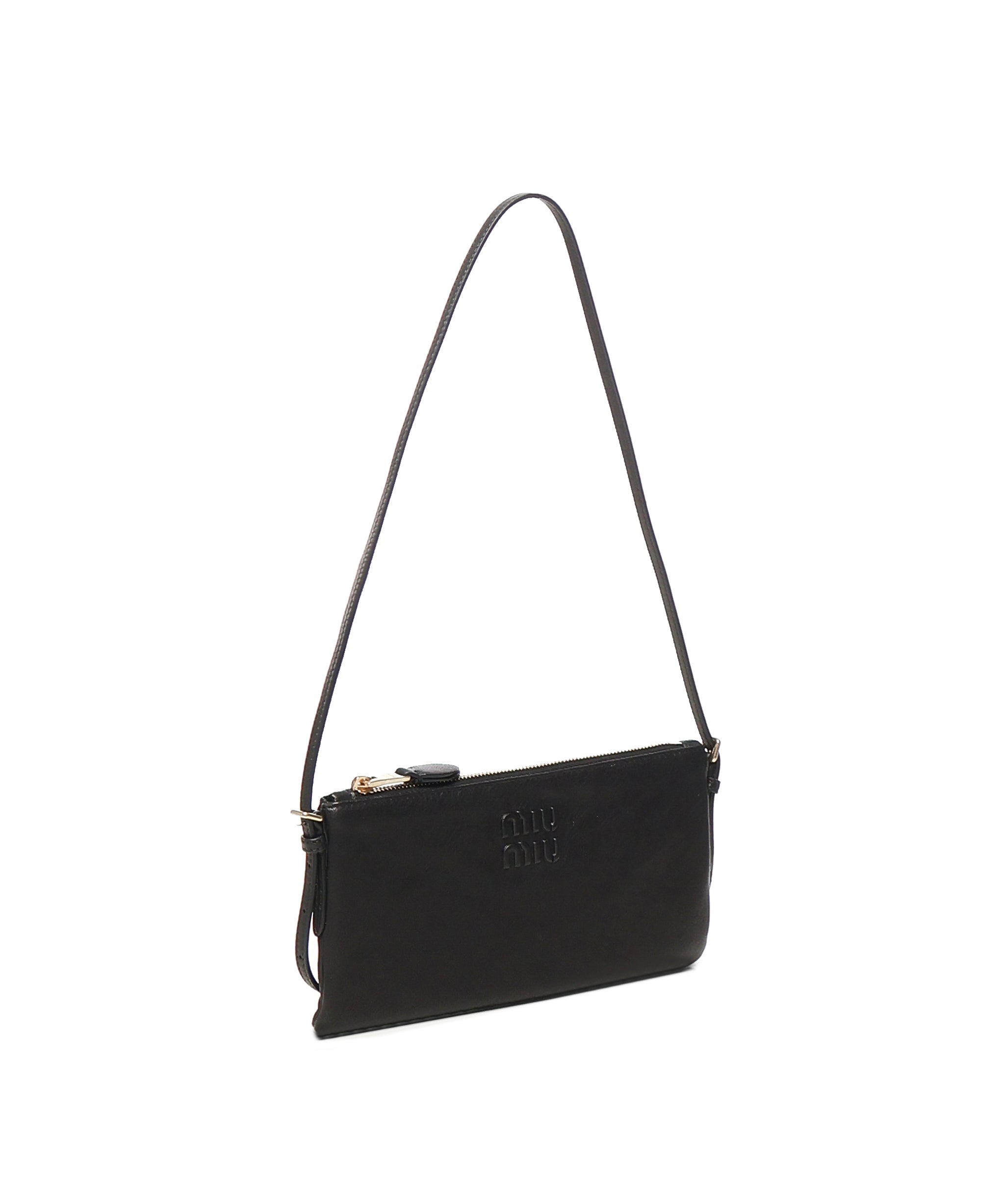 Pouch con logo 5NI007 AEFXF0002 MIU MIU 