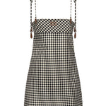 Mini abito a quadri MF5860 12OFF0964 MIU MIU 