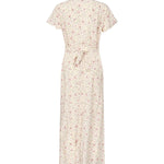 Abito lungo in crêpe de Chine MF5971 175RF0770 MIU MIU 