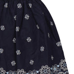Gonna in popeline fiammato con stampa<BR/> MG2425 17X0F022X MIU MIU 