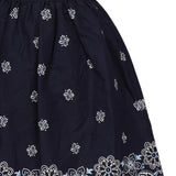 Gonna in popeline fiammato con stampa<BR/> MG2425 17X0F022X MIU MIU 
