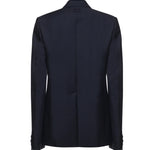 Giacca monopetto in kid mohair MH1991 12I1F0124 MIU MIU 