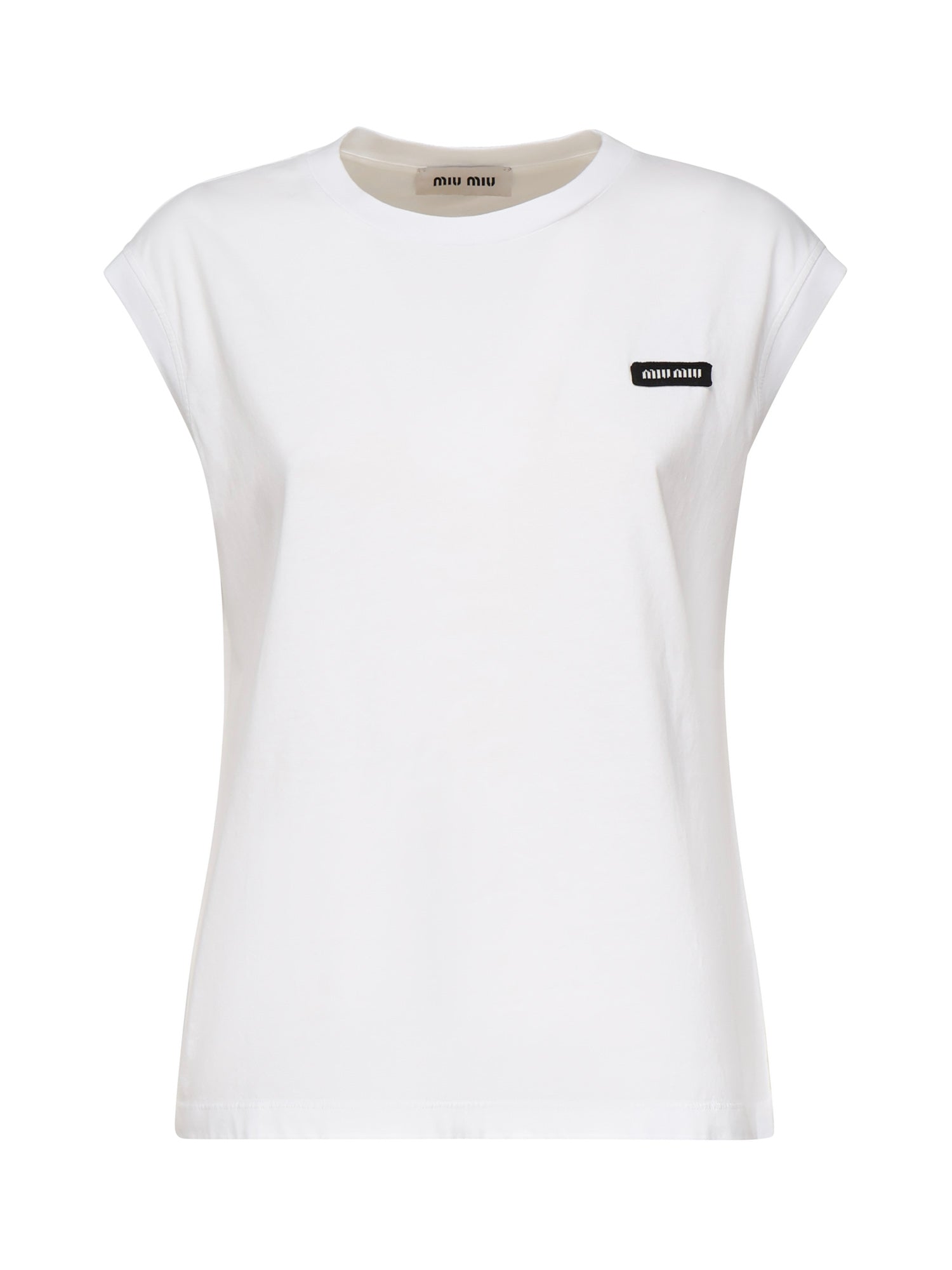 Set di tre t-shirt in jersey<BR/> MJE15 17UZF0UP4 MIU MIU 