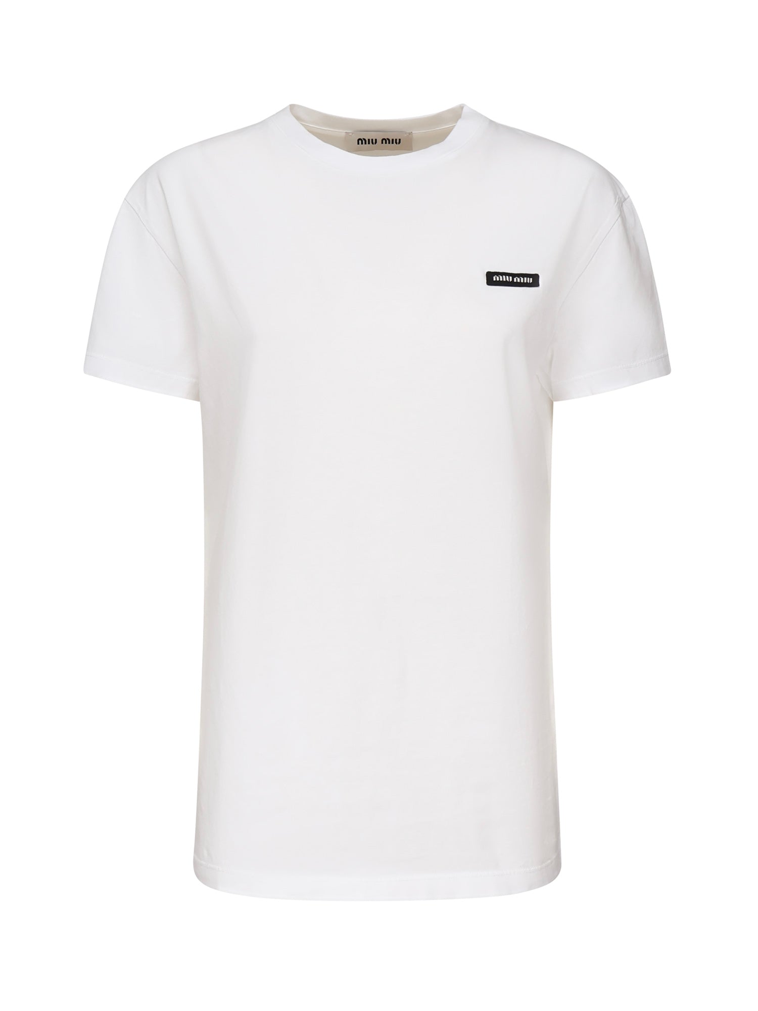 Set di tre t-shirt in jersey<BR/> MJE15 17UZF0UP4 MIU MIU 