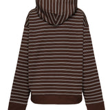 Felpa a righe con logo<BR/> MJL023 174VF0O7E MIU MIU 