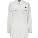 Camicia in crêpe de Chine MK1974 177WF0EK1 MIU MIU 