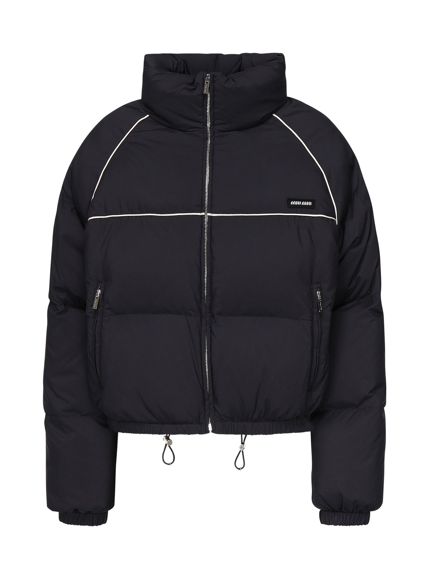 Giubbotto imbottito con logo ML1309 158AF0008 MIU MIU 