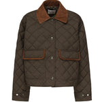 Giubbotto trapuntato con finiture a contrasto<BR/> ML1310 17OOF0161 MIU MIU 