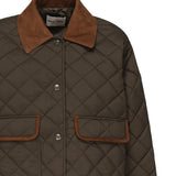 Giubbotto trapuntato con finiture a contrasto<BR/> ML1310 17OOF0161 MIU MIU 