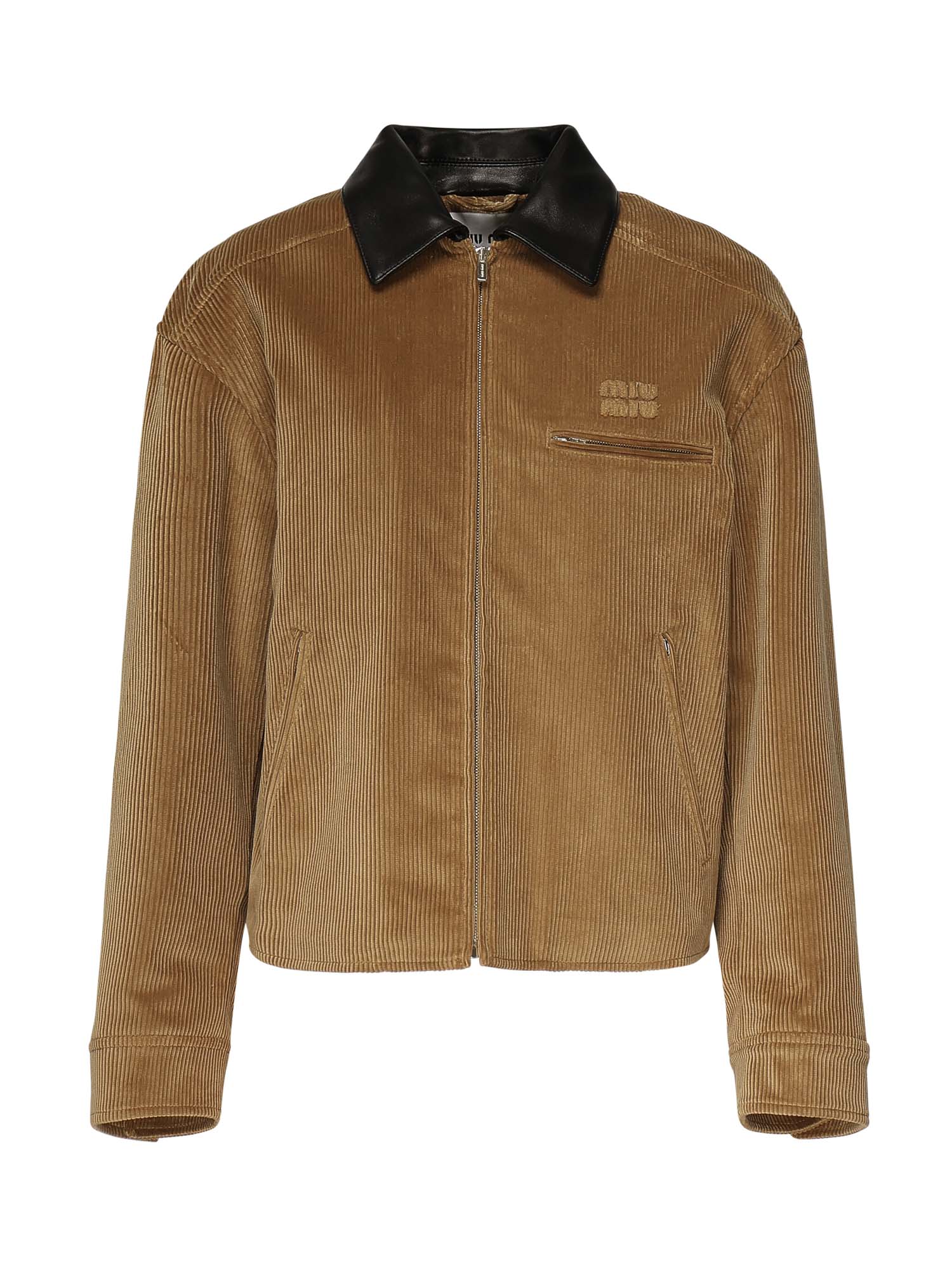 Blouson con logo<BR/> ML1336 1795F0346 MIU MIU 