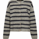 Cardigan in maglia shetland MMF899 15NQF0MZQ MIU MIU 