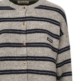 Cardigan in maglia shetland MMF899 15NQF0MZQ MIU MIU 