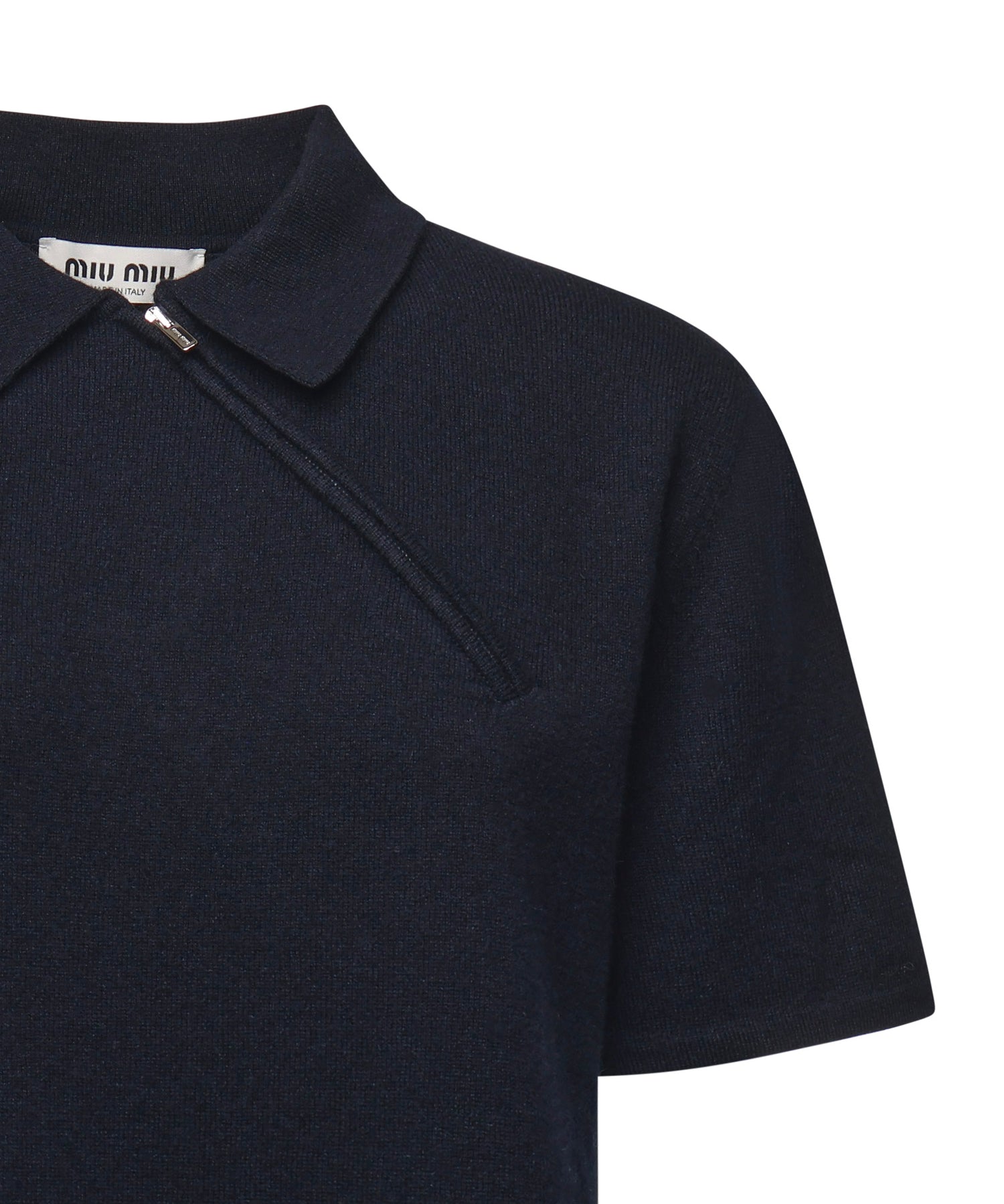 Polo in cashmere MML00X 18A9F0008 MIU MIU 
