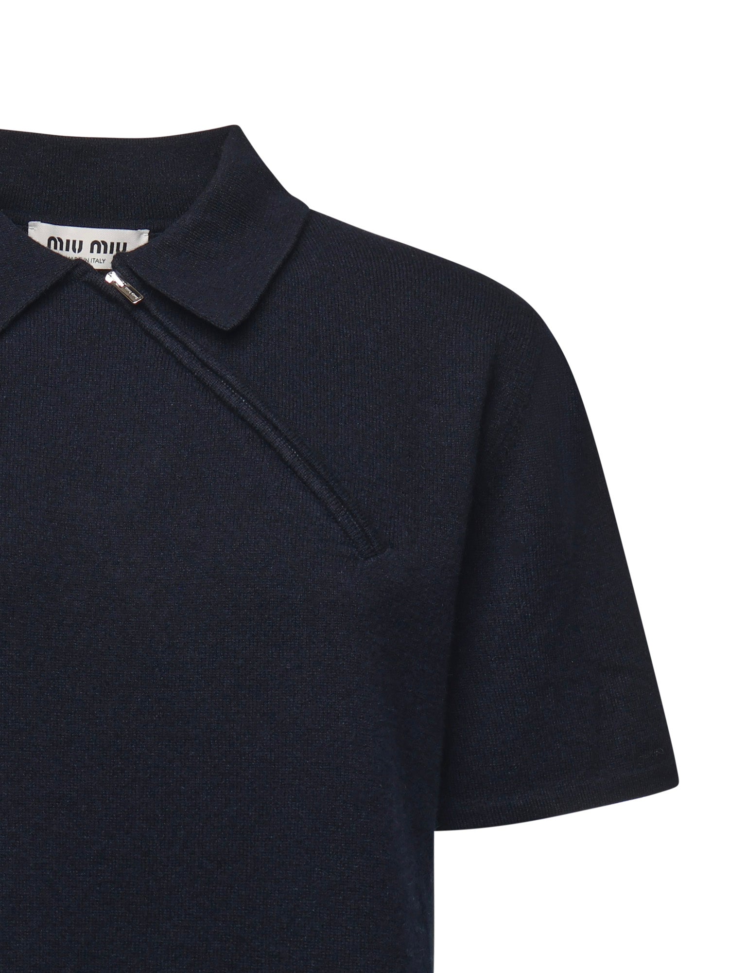 Polo in cashmere MML00X 18A9F0008 MIU MIU 