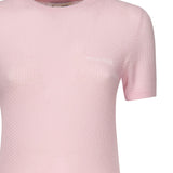 Maglia in cashmere con logo MMLB30 17NNF0E18 MIU MIU 