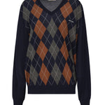 Maglia scollo a V in lana MMLB67 174CF0008 MIU MIU 