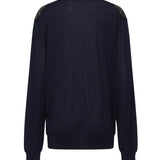 Maglia scollo a V in lana MMLB67 174CF0008 MIU MIU 