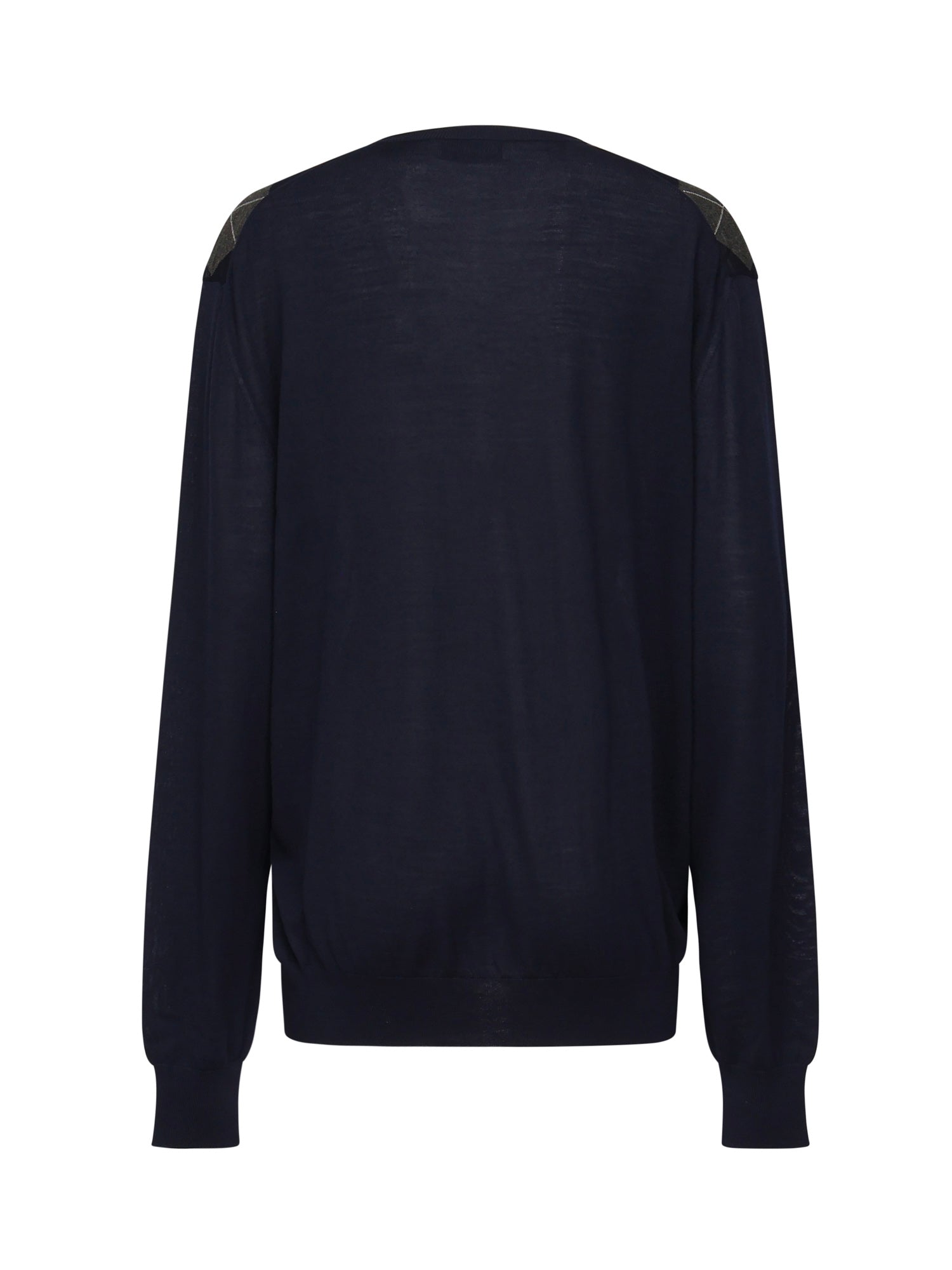 Maglia scollo a V in lana MMLB67 174CF0008 MIU MIU 