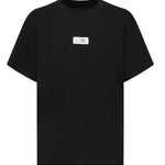 T-shirt in cotone con logo SH0GC0032 S24312900 MM6 Maison Margiela 